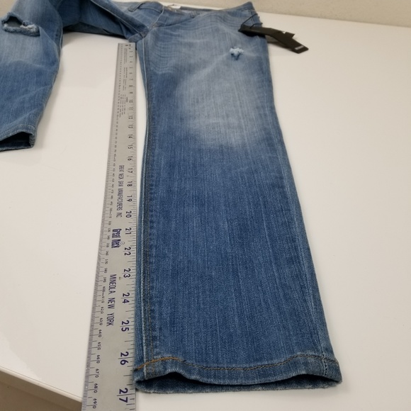 Hudson Crop Krista Super Skinny Distressed 27x27 - Picture 8 of 8